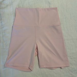 Set Active Pink Biker Shorts, size S, worn one time